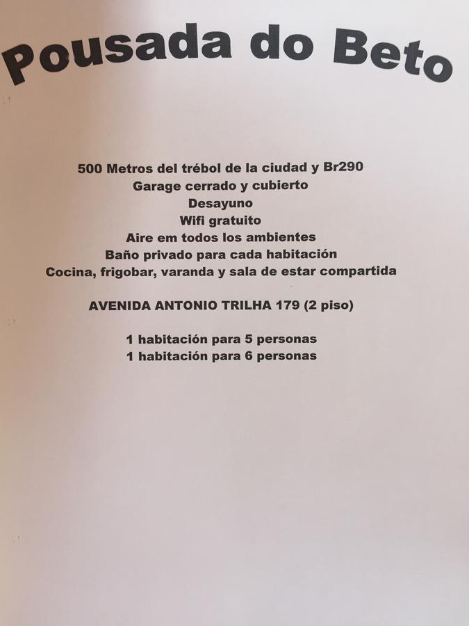 Pousada Do Beto São Gabriel 外观 照片